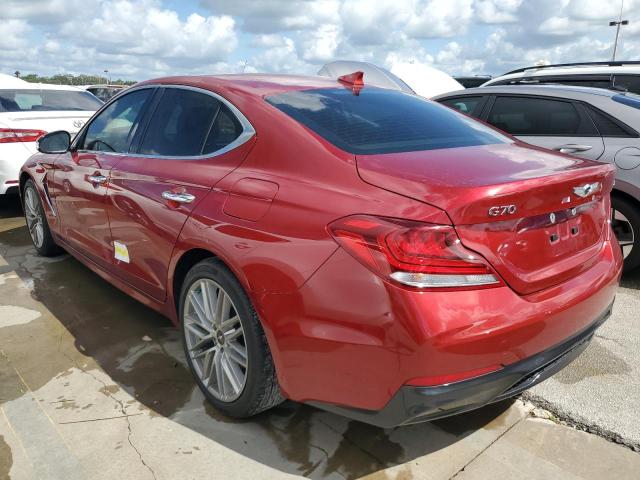 Photo 1 from auction – 2021 GENESIS G70 with VIN KMTG64LA4MU067242