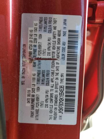Photo 14 from auction – 2019 MAZDA CX-5 TOURI with VIN JM3KFBCM2K1654536