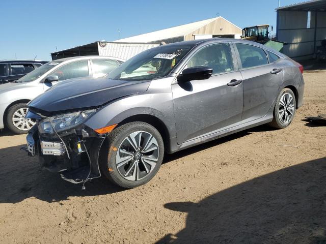 HONDA CIVIC EX 2018 with VIN JHMFC1F32JX005474 - Photo from auction