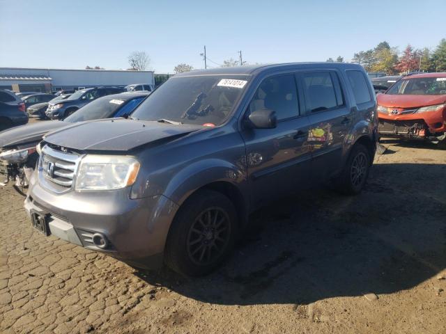 HONDA PILOT LX 2014 with VIN 5FNYF4H28EB026028 - Photo from auction
