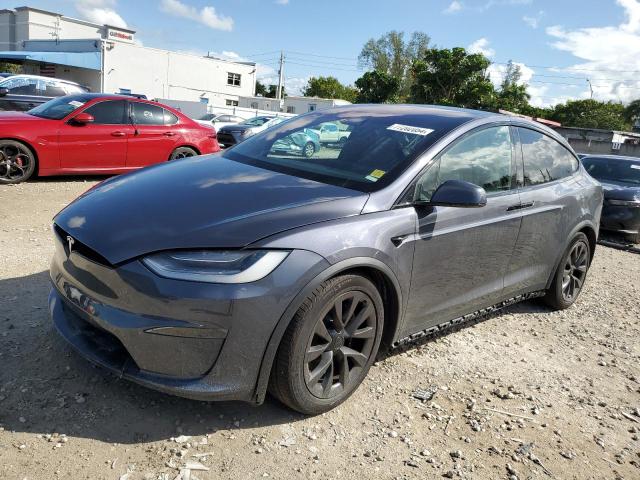 TESLA MODEL X 2022 with VIN 7SAXCBE58NF335072 - Photo from auction