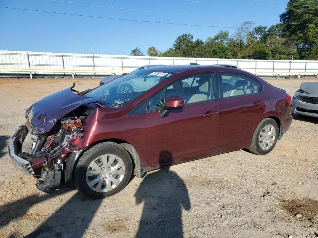HONDA CIVIC LX 2012 with VIN 2HGFB2F50CH501815 - Photo from auction