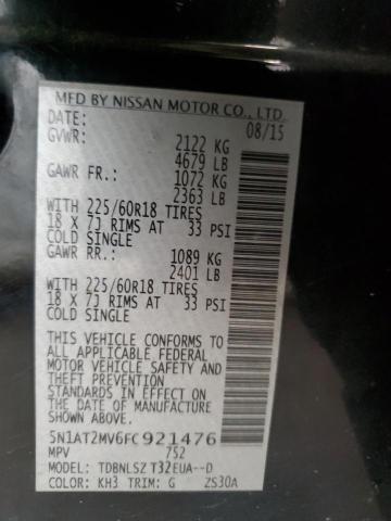 Photo 14 from auction – 2015 NISSAN ROGUE S with VIN 5N1AT2MV6FC921476