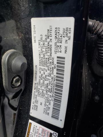 Photo 14 from auction – 2005 LEXUS GX 470 with VIN JTJBT20XX50074815