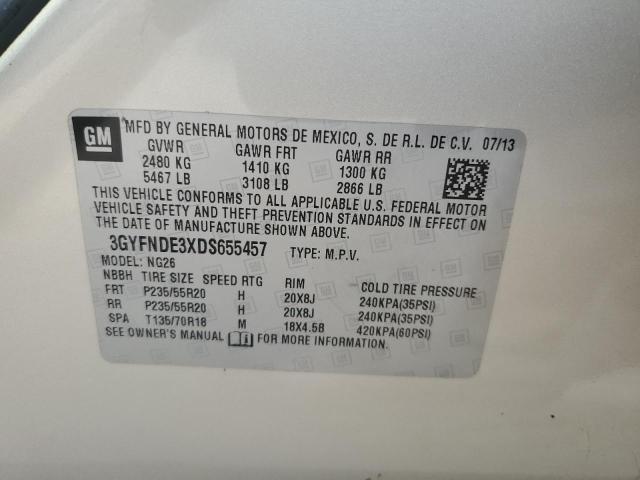Photo 14 from auction – 2013 CADILLAC SRX PERFOR with VIN 3GYFNDE3XDS655457