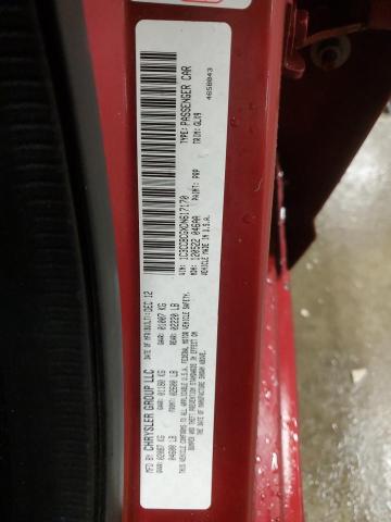 Photo 14 from auction – 2013 CHRYSLER 200 LIMITE with VIN 1C3CCBCGXDN617170
