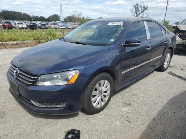 VOLKSWAGEN PASSAT S 2013 with VIN 1VWAP7A38DC067836 - Photo from auction