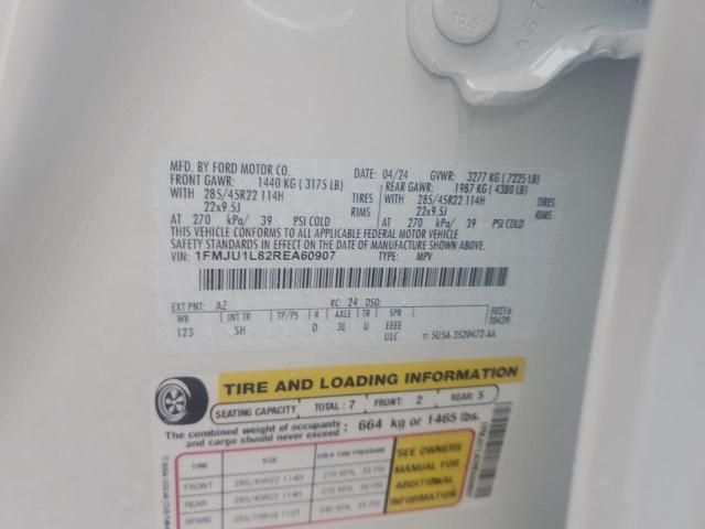 Photo 14 from auction – 2024 FORD EXPEDITION with VIN 1FMJU1L82REA60907