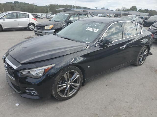 INFINITI Q50 BASE 2015 with VIN JN1BV7AP5FM348055 - Photo from auction
