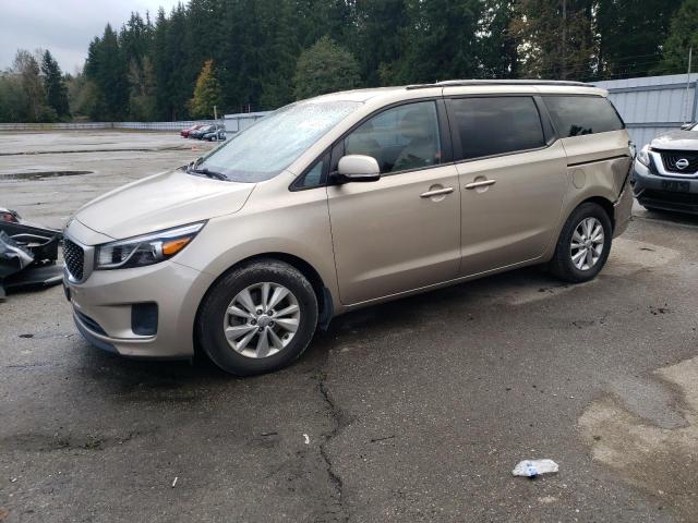 KIA SEDONA LX 2015 with VIN KNDMB5C18F6041365 - Photo from auction