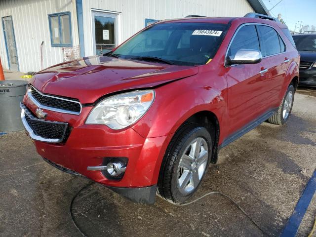 CHEVROLET EQUINOX LT 2015 with VIN 2GNFLHE38F6277392 - Photo from auction