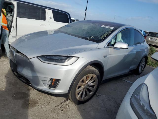 TESLA MODEL X 2016 with VIN 5YJXCBE27GF011116 - Photo from auction