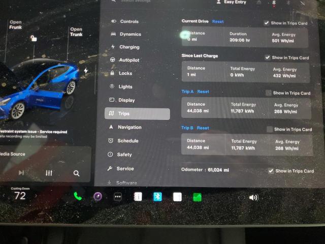Photo 9 from auction – 2022 TESLA MODEL 3 with VIN 5YJ3E1EAXNF371942