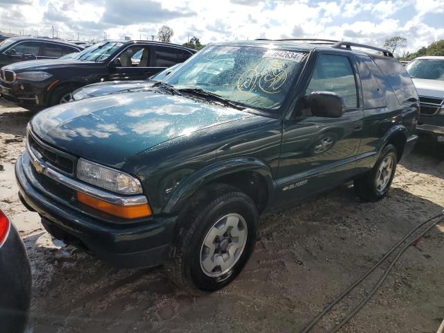 CHEVROLET BLAZER 2002 with VIN 1GNCT18W52K187799 - Photo from auction
