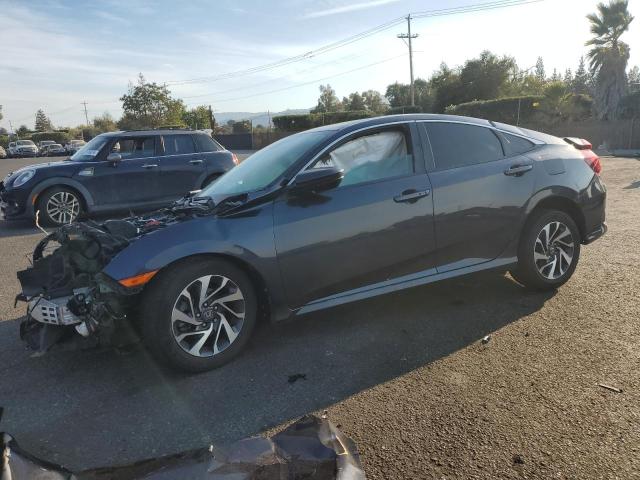 HONDA CIVIC EX 2017 with VIN 19XFC2F85HE204287 - Photo from auction