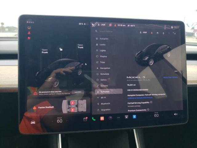 Photo 9 from auction – 2019 TESLA MODEL 3 with VIN 5YJ3E1EA4KF410682