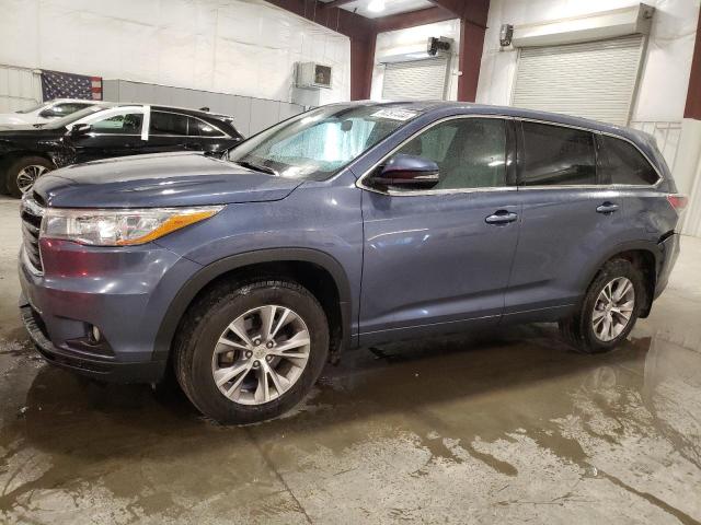 TOYOTA HIGHLANDER 2015 with VIN 5TDBKRFH5FS167691 - Photo from auction