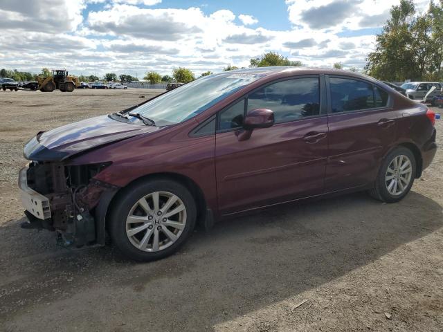 HONDA CIVIC LX 2012 with VIN 2HGFB2F55CH040000 - Photo from auction