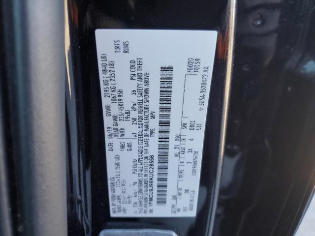 Photo 14 from auction – 2019 FORD ESCAPE TIT with VIN 1FMCU9J99KUC28556