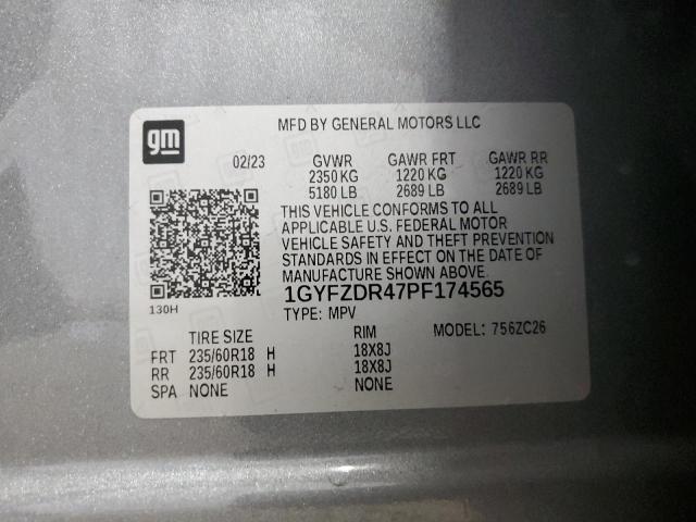 Photo 14 from auction – 2023 CADILLAC XT4 PREMIU with VIN 1GYFZDR47PF174565