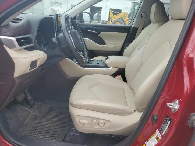 Photo 7 from auction – 2020 TOYOTA HIGHLANDER with VIN 5TDGZRAH8LS004022