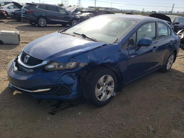 HONDA CIVIC LX 2013 with VIN 19XFB2F54DE088311 - Photo from auction