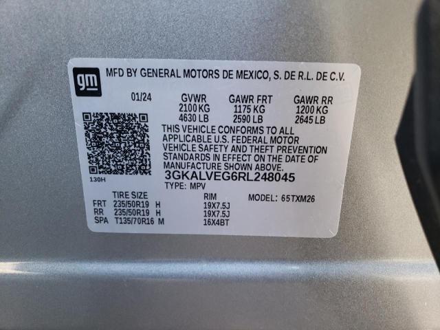 Photo 14 from auction – 2024 GMC TERRAIN SL with VIN 3GKALVEG6RL248045