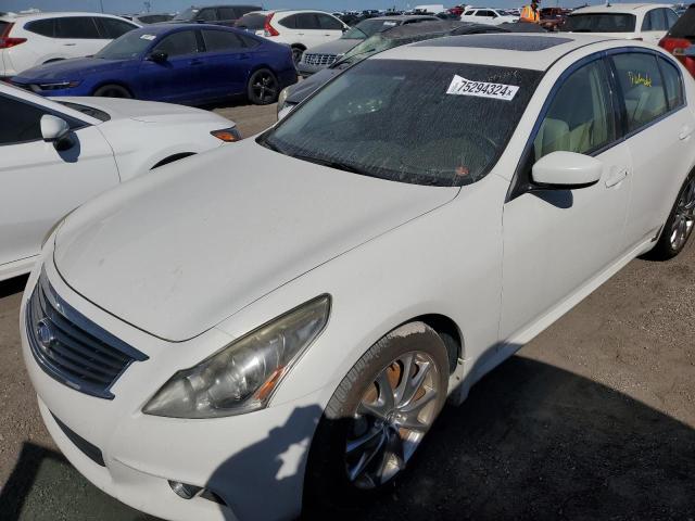 INFINITI G37 BASE 2012 with VIN JN1CV6AP6CM626097 - Photo from auction