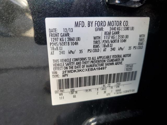 Photo 14 from auction – 2014 FORD EDGE LIMIT with VIN 2FMDK3KCXEBA19497