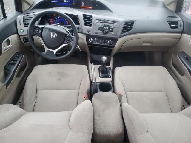 Photo 8 from auction – 2012 HONDA CIVIC LX with VIN 2HGFB2E56CH538367