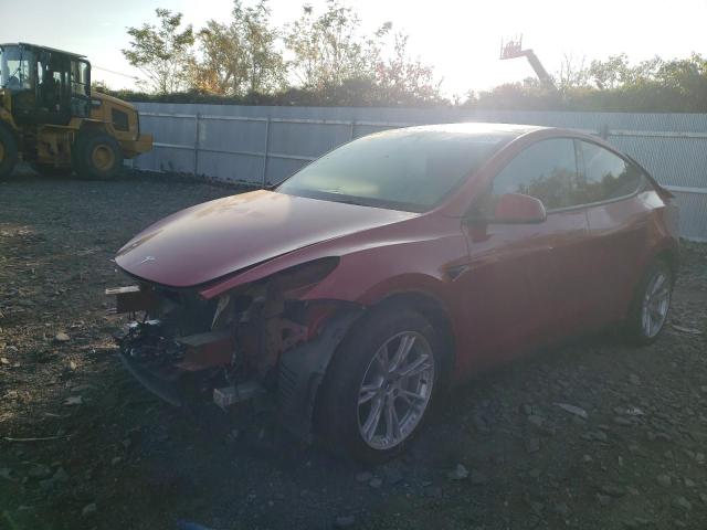 TESLA MODEL Y 2022 with VIN 7SAYGAEE0NF377979 - Photo from auction