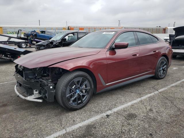 BMW I4 EDRIVE 2022 with VIN WBY73AW01NFN11450 - Photo from auction