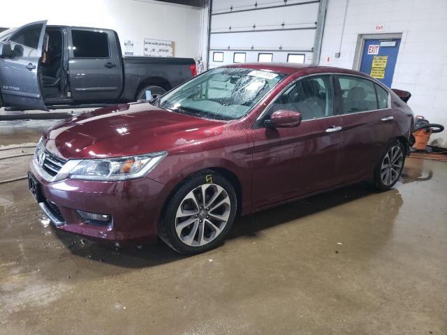 HONDA ACCORD SPO 2014 with VIN 1HGCR2F52EA065372 - Photo from auction