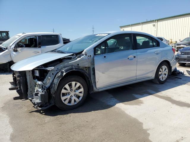 HONDA CIVIC LX 2012 with VIN 2HGFB2F57CH528767 - Photo from auction