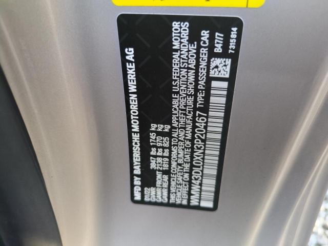 Photo 14 from auction – 2022 MINI COOPER S with VIN WMW43DL0XN3P20467