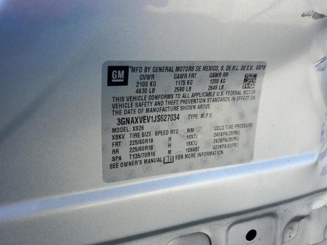 Photo 14 from auction – 2018 CHEVROLET EQUINOX PR with VIN 3GNAXVEV1JS627034