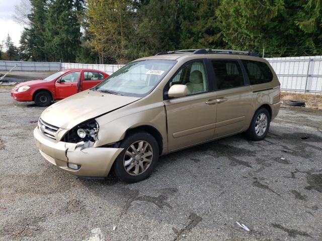KIA SEDONA EX 2006 with VIN KNDMB233866080327 - Photo from auction