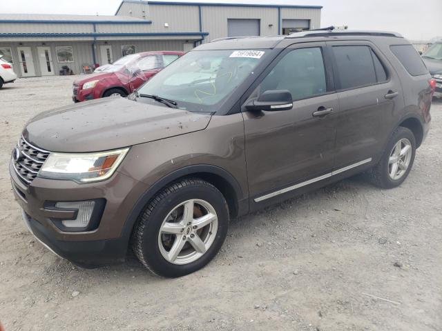 FORD EXPLORER X 2016 with VIN 1FM5K8D82GGB31118 - Photo from auction