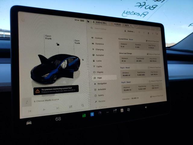 Photo 9 from auction – 2022 TESLA MODEL 3 with VIN 5YJ3E1EB9NF361220