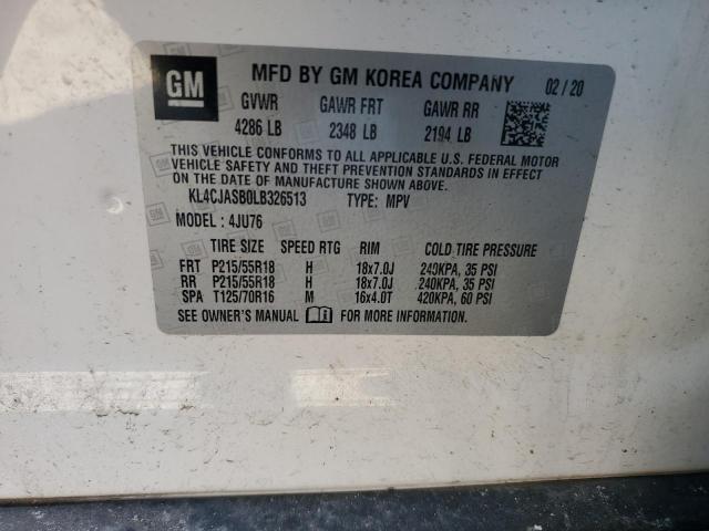 Photo 14 from auction – 2020 BUICK ENCORE PRE with VIN KL4CJASB0LB326513