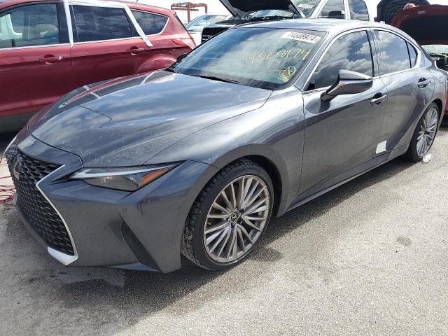 LEXUS IS 300 2022 with VIN JTHDA1D28N5118158 - Photo from auction