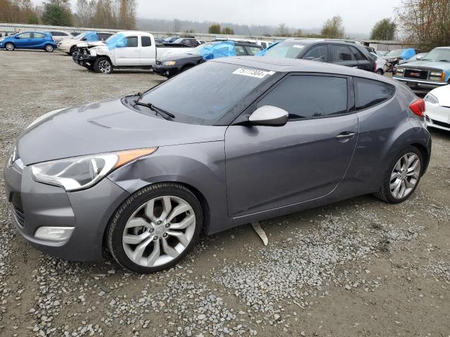 HYUNDAI VELOSTER 2013 with VIN KMHTC6AD6DU130643 - Photo from auction