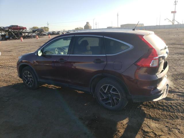 Photo 2 from auction – 2016 HONDA CR-V SE with VIN 5J6RM4H47GL048916