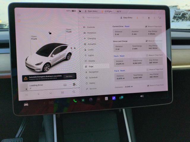 Photo 9 from auction – 2020 TESLA MODEL Y with VIN 5YJYGDEE0LF006817