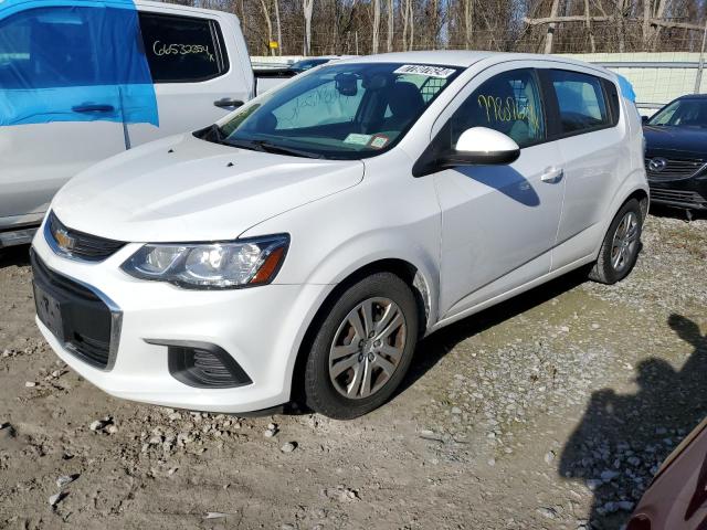 CHEVROLET SONIC 2018 with VIN 1G1JG6SH2J4110170 - Photo from auction