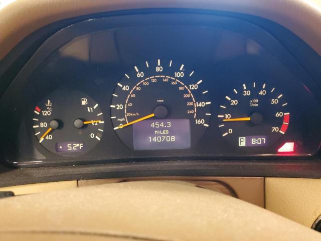 Photo 9 from auction – 2002 MERCEDES-BENZ E 320 with VIN WDBJF65J12B485293