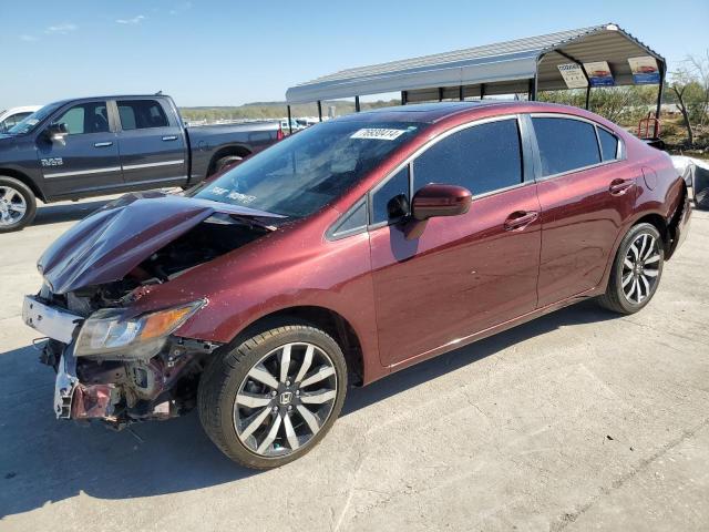 HONDA CIVIC EXL 2015 with VIN 19XFB2F91FE023163 - Photo from auction