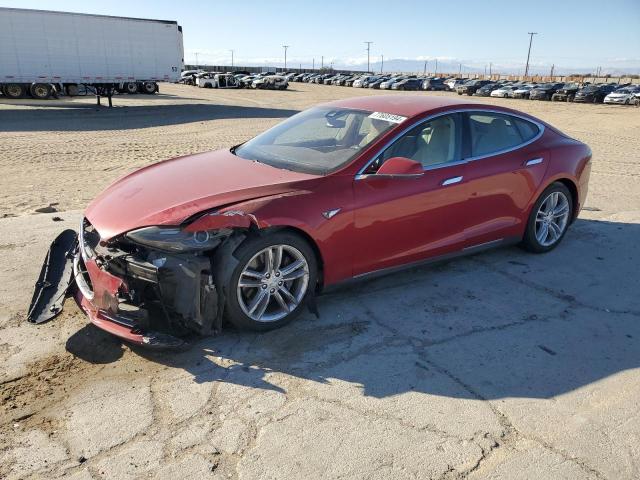 TESLA MODEL S 2015 with VIN 5YJSA1E27FF104419 - Photo from auction