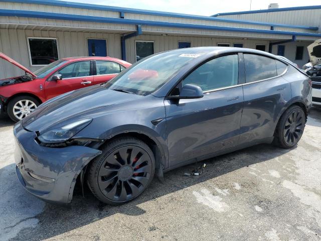 TESLA MODEL Y 2022 with VIN 7SAYGDEF1NF457818 - Photo from auction