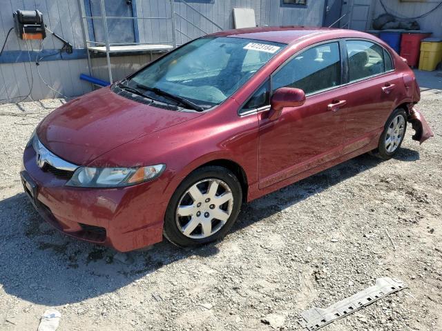 HONDA CIVIC LX 2010 with VIN 19XFA1F50AE075211 - Photo from auction